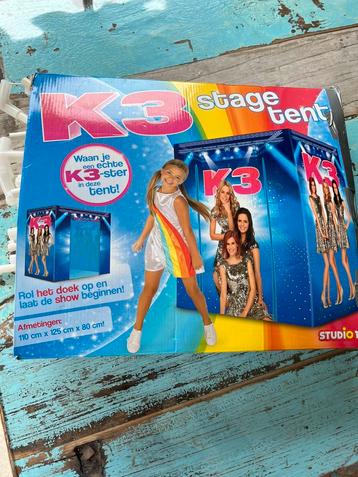 K3 speeltent 110x125x80cm  K3 speeltent ! (gebruikt) beschikbaar voor biedingen