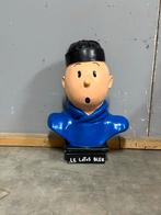 Kuifje Buste Le Lotus Bleu - 60cm Replica, Ophalen of Verzenden, Kuifje, Nieuw, Beeldje of Figuurtje