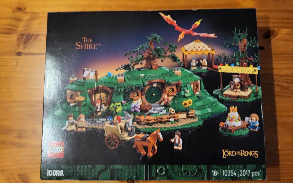 Lego Lege doos van The Shire (LOTR) 10354. (adv. lezen.), Ophalen, Zo goed als nieuw, Lego
