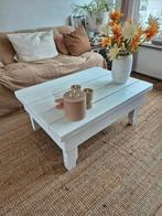 Brocante houten salontafel, Huis en Inrichting, Tafels | Salontafels, Ophalen, Gebruikt, 100 tot 150 cm, 50 tot 100 cm