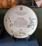 Wandbord uit 1943, Antiek en Kunst, Ophalen of Verzenden