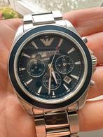 Armani horloge, Ophalen of Verzenden, Zo goed als nieuw, Staal, Overige merken