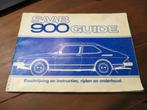 Instructieboek Saab 900, 900 Turbo 1979 model 1980, Ophalen of Verzenden