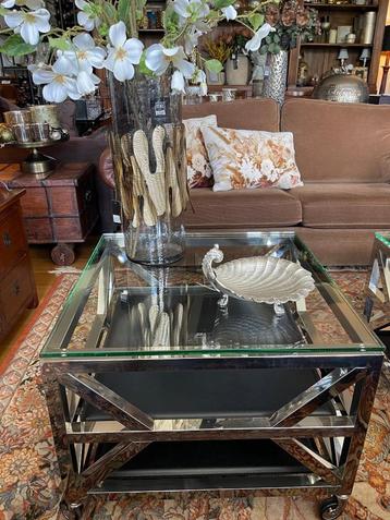 2x Eichholtz sidetable Prado / salontafel / luxe bijzettafel beschikbaar voor biedingen