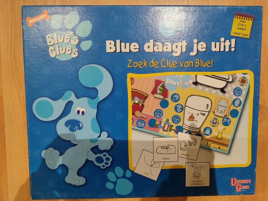 Bleu daagt je uit spel, zo goed als nieuw, Drie of vier spelers, Ophalen of Verzenden, Zo goed als nieuw