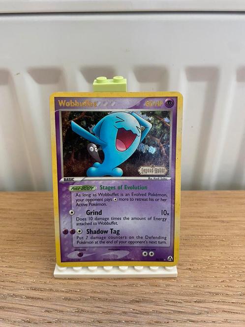 Wobbuffet Stamped Holo 28/92 - Pokemon kaart, Hobby en Vrije tijd, Verzamelkaartspellen | Pokémon, Nieuw, Losse kaart, Foil, Ophalen of Verzenden