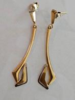 Geel en witgouden oorbellen, Verzenden, Zo goed als nieuw, Goud, Oor- of Traguspiercing