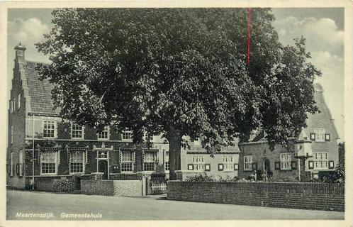 (304-089-043) Maartensdijk Gemeentehuis, Verzamelen, Ansichtkaarten | Nederland, Utrecht, Verzenden