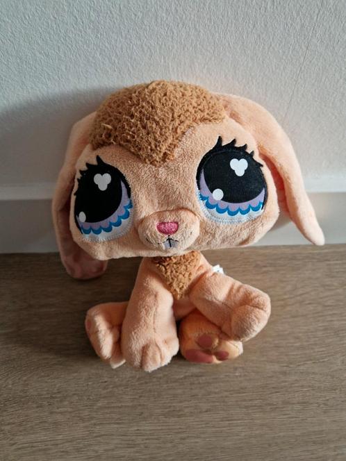 Knuffel Littlest Pet Shop VIP Bunny Hasbro konijn hond K7311, Kinderen en Baby's, Speelgoed | Knuffels en Pluche, Zo goed als nieuw