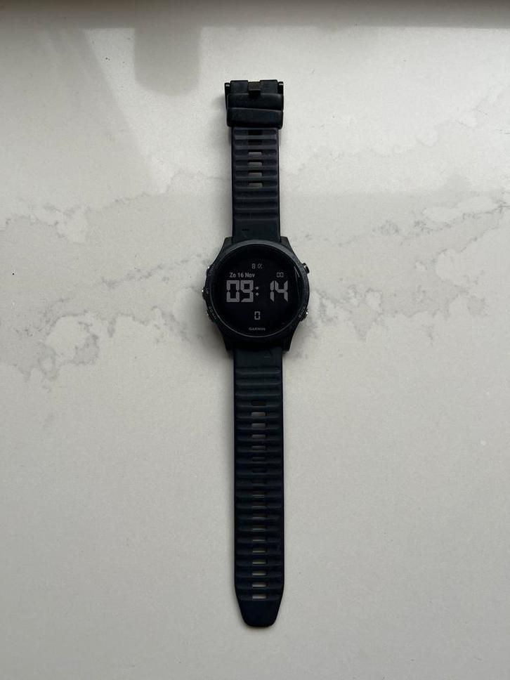 Garmin Forerunner 935, Sieraden, Tassen en Uiterlijk, Smartwatches, Gebruikt, Android, Zwart, Afstand, Waterdicht, Ophalen of Verzenden