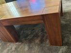 2 Notenhouten Salontafels - 70x70cm, Ophalen, Gebruikt, Vierkant, 50 tot 100 cm
