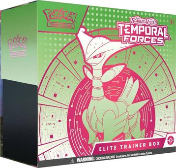 Scarlet & Violet - Temporal Forces / Iron Leaves - ETB beschikbaar voor biedingen