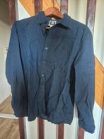 G-Star RAW Overhemd Maat L, Blauw, Ophalen of Verzenden, Zo goed als nieuw, Halswijdte 41/42 (L)