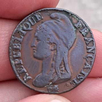 Frankrijk - 5 cent per jaar A (1795) beschikbaar voor biedingen
