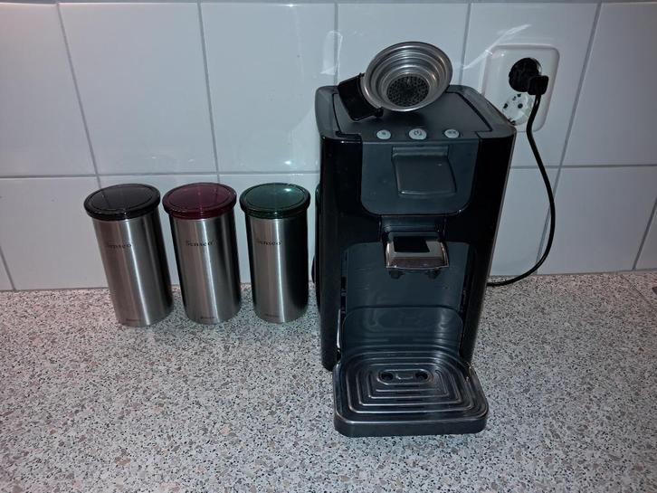 Philips Senseo Quadrante Koffiezetapparaat, Witgoed en Apparatuur, Koffiezetapparaten, Zo goed als nieuw, Koffiepads en cups, Koffiemachine