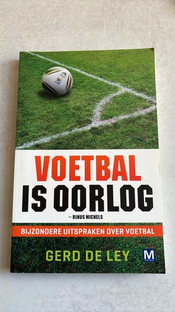 G. de Ley - Voetbal is oorlog beschikbaar voor biedingen