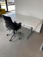 Slinger bureau buro's van het merk VEPA afm 160 x 80 cm, Ophalen of Verzenden, In hoogte verstelbaar, Gebruikt, Bureau