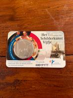Officiële Herdenkingsmunt Schilderkunst Vijfje 2011, Koningin Beatrix, Zilver, Euro's, Ophalen of Verzenden