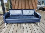 Rolf Benz bank blauw, Huis en Inrichting, Banken | Bankstellen, Ophalen, Zo goed als nieuw, 75 tot 100 cm, 200 tot 250 cm
