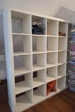 Kallax 5x5 kast wit in goede staat, Ophalen, Overige materialen, Gebruikt, 150 tot 200 cm