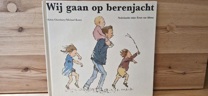 Wij gaan op Berenjacht, Boeken, Kinderboeken | Kleuters, Zo goed als nieuw, Fictie algemeen, 5 of 6 jaar, Jongen of Meisje, Ophalen of Verzenden