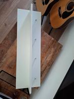 Stevige witte nog zeer nette wandplank 80cm, Ophalen, Zo goed als nieuw