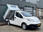 Nissan E-NV200 24KWh Marge BTW VRIJ! Elektrische Kipper Open, Auto's, Bestelauto's, Stof, Gebruikt, Zwart, Wit