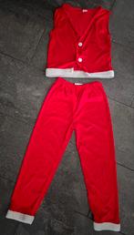 Kerstmanpakje kind maat 128, Kinderen en Baby's, Carnavalskleding en Verkleedspullen, Ophalen of Verzenden, Nieuw, 122 t/m 128