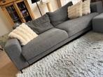 2-3 zits bank, grijs, Gebruikt, Tweepersoons, 75 tot 100 cm, Ophalen of Verzenden