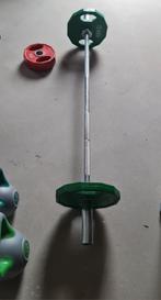 Olympische Halterstang en Dumbbellstang  - 50mm, Ophalen, Gebruikt, Benen, Halterstangen