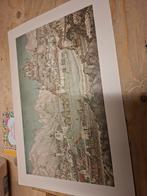 Oude Efteling Prent Anton Pieck, Antiek en Kunst, Ophalen