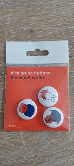Nieuw Dick bruna buttons van nijntje museum Utrecht, Ophalen of Verzenden, Nieuw, Figuurtje, Button