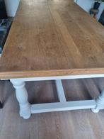 Eikentafel, Huis en Inrichting, Tafels | Eettafels, Ophalen, Gebruikt, Rechthoekig, Eikenhout