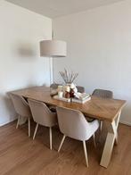 TAFELSET (TAFEL + STOELEN), Huis en Inrichting, Tafels | Eettafels, Ophalen, 200 cm of meer, 50 tot 100 cm, Zo goed als nieuw
