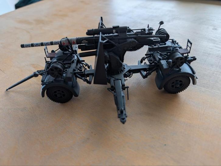 1/35 MiniChamps flak 88 Duits afweergeschut, Hobby en Vrije tijd, Modelauto's | Overige schalen, Gebruikt, Overige typen, Ophalen of Verzenden