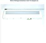 Retro Vintage Armatuur voor TL lampen n 4, Ophalen of Verzenden, Materiaal