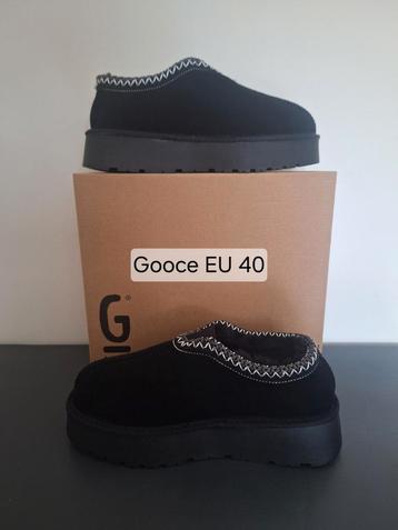 Nieuwe zwarte Gooce suède low boots / pantoffels EU 40 beschikbaar voor biedingen