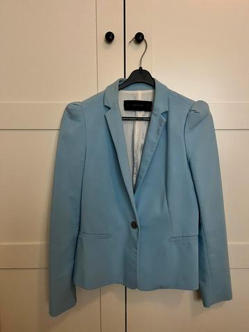 Zara licht blauw jasje / colbert. Zeer goede staat! beschikbaar voor biedingen