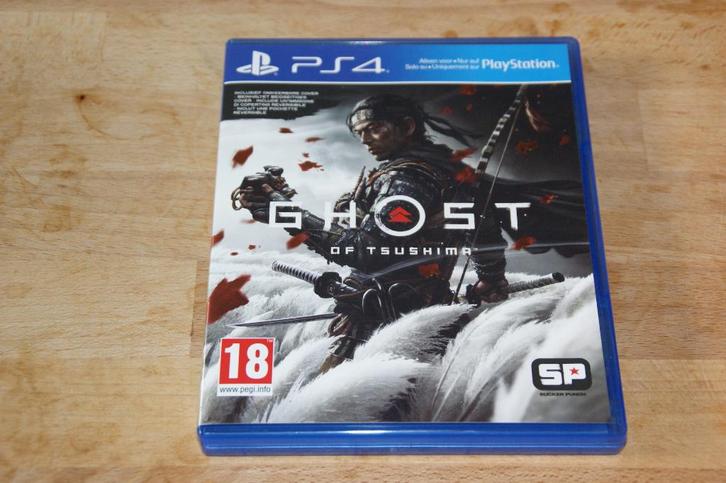 Ghost of Tsushima (ps4), Spelcomputers en Games, Games | Sony PlayStation 4, Gebruikt, Avontuur en Actie, 1 speler, Vanaf 18 jaar