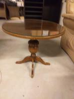 salontafeltje rond, Huis en Inrichting, Ophalen, Gebruikt, 50 tot 100 cm, 50 tot 75 cm