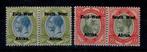 A171) 1913 Zuid West Afrika tete beche Edward MNH geen gar, Ophalen of Verzenden, Postfris