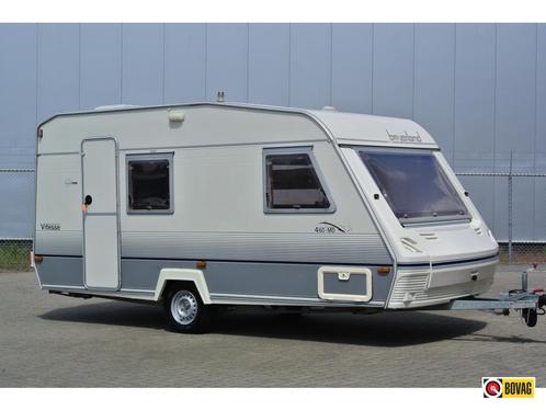 Beyerland Vitesse 460 MD|Stapelbed|Dwarsbed|, Caravans en Kamperen, Caravans, Bedrijf, tot en met 5, 750 - 1000 kg, Treinzit, Beyerland