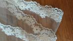 Witte sluier met kant, Ophalen, Zo goed als nieuw, Wit, Accessoires