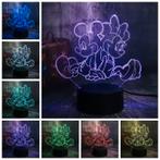 Mickey & Minnie mouse lampje, Ophalen of Verzenden, Nieuw