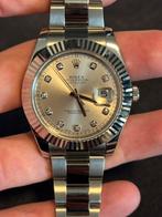Rolex Datejust 41mm 116334 Zilver Diamant 2013 NL Full!, Sieraden, Tassen en Uiterlijk, Horloges | Heren, Ophalen, Staal, Polshorloge