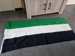 Scheepvaart vlag groen wit zwart, Verzamelen, Ophalen of Verzenden, Zo goed als nieuw, Reclamebord