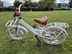 Popal, witte kinderfiets 16 inch, Fietsen en Brommers, Fietsen | Meisjes, Ophalen, Gebruikt, Handrem, Popal