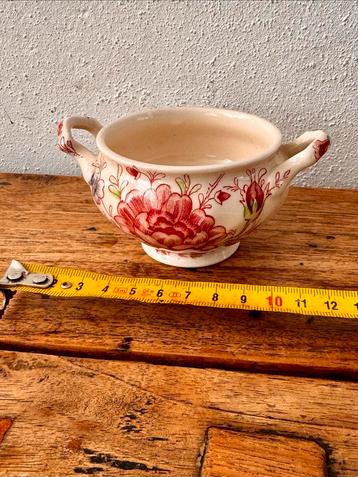 Vintage Johnson Brothers 'Rose Chintz Pink' Open Suikerpot beschikbaar voor biedingen