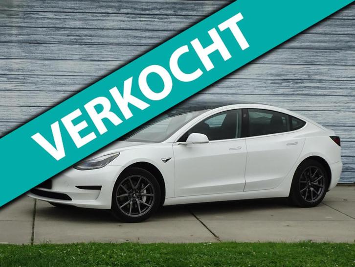 Tesla Model 3 Long Range AWD 75 kWh Pano Leer Cam Soh 93,1%, Auto's, Tesla, Bedrijf, Te koop, Model 3, 4x4, ABS, Airbags, Airconditioning