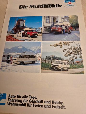 Westfalia Volkswagen bus T3 transporter camper Joker folder  beschikbaar voor biedingen